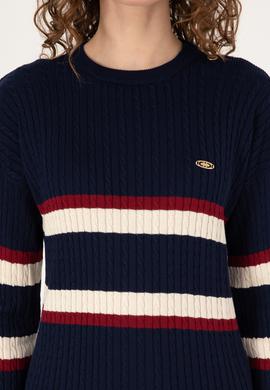 Kadın Lacivert Kazak - 50309548012