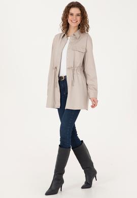 Kadın Taş Uzun Kollu Gömlek - 50316423015