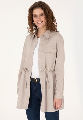 Kadın Taş Uzun Kollu Gömlek - 50316423015