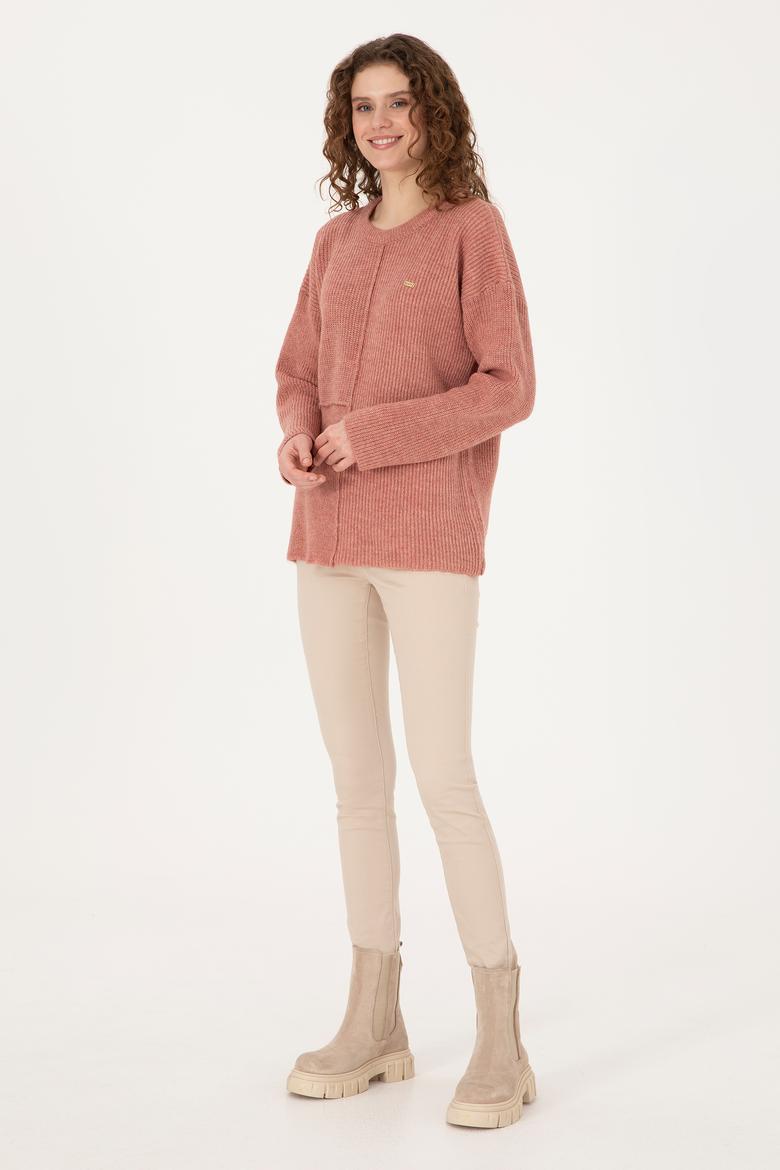 Kadın Orkide Kazak - 50307894019