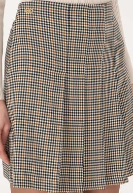 Kadın Kahverengi Dokuma Etek - 50309258002