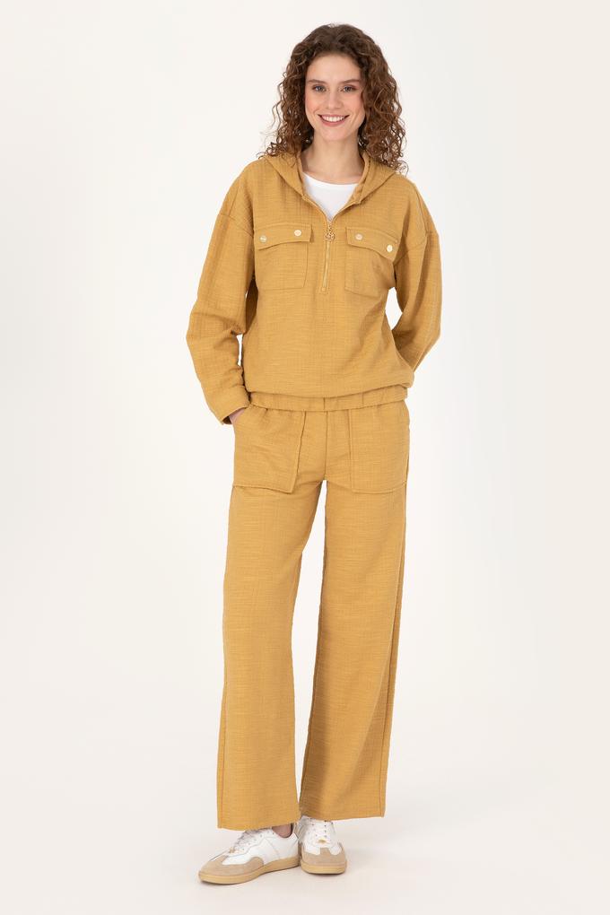 Kadın Hardal Eşofman Altı