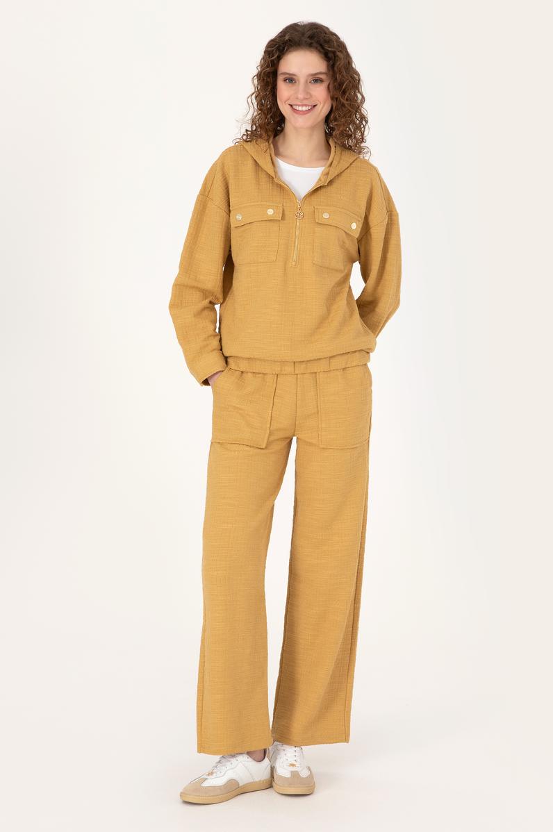 Kadın Hardal Eşofman Altı