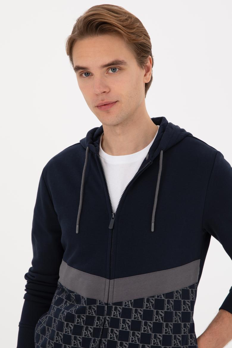 Erkek Lacivert Örme Hırka - 50315668006