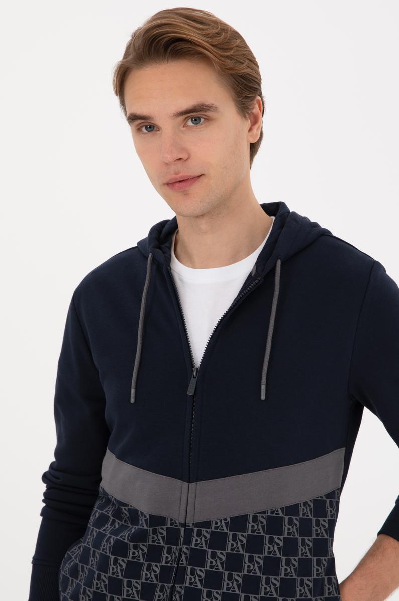 Erkek Lacivert Örme Hırka