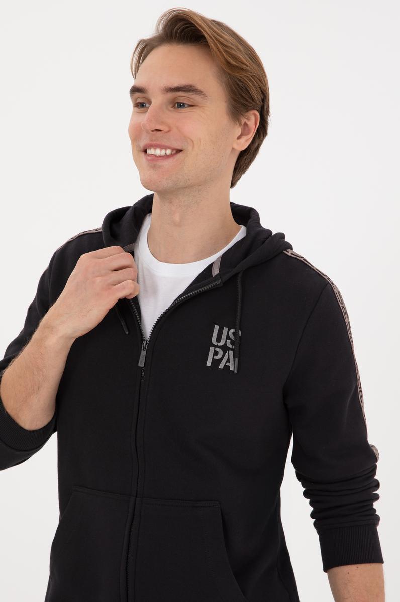 Erkek Siyah Örme Hırka