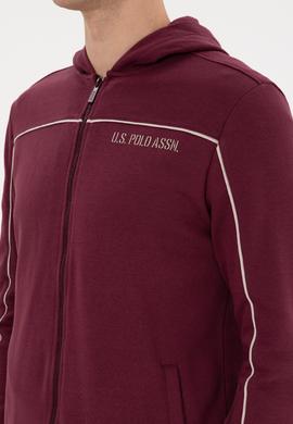 Erkek Bordo Örme Hırka - 50315746009