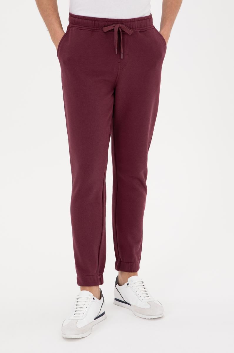 Erkek Bordo Eşofman Altı