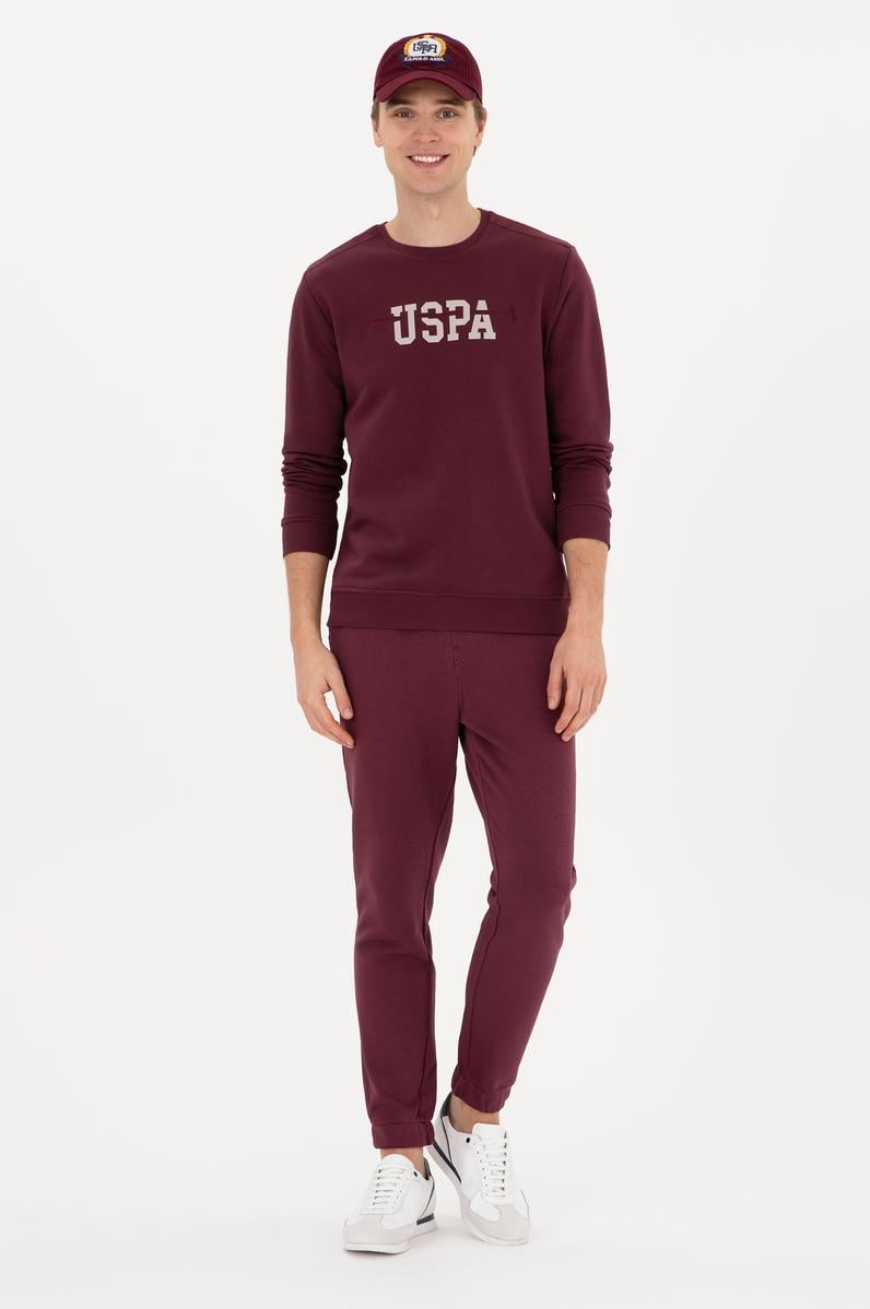 Erkek Bordo Eşofman Altı