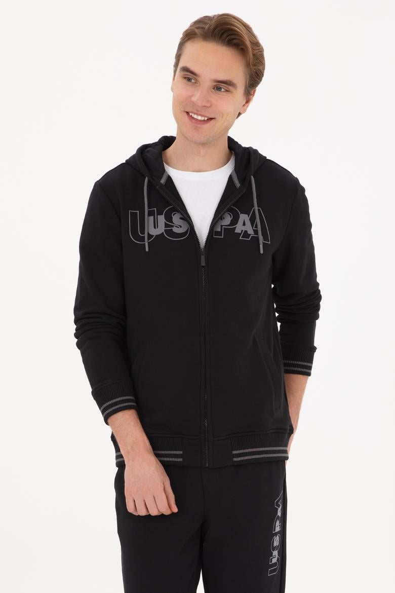 Erkek Siyah Örme Hırka - 50316355018