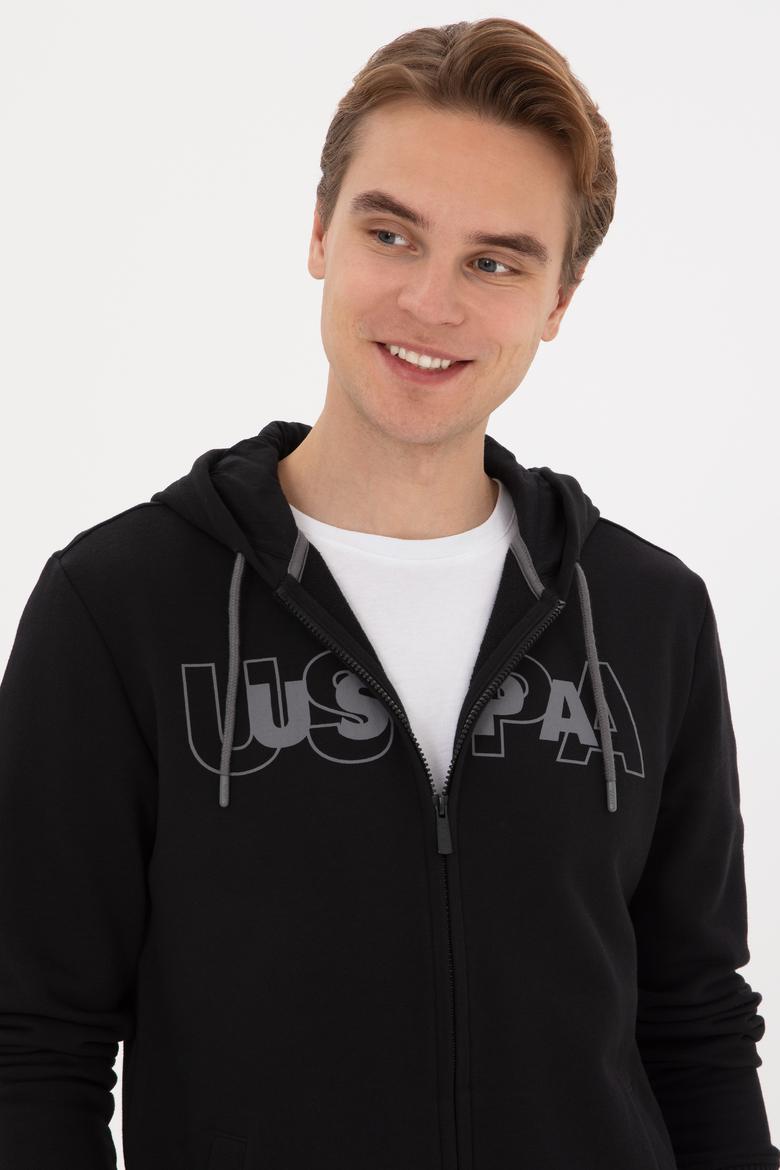 Erkek Siyah Örme Hırka - 50316355018