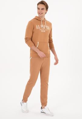 Erkek Regular Fit Kapüşonlu Camel Sweatshirt - 50315527001