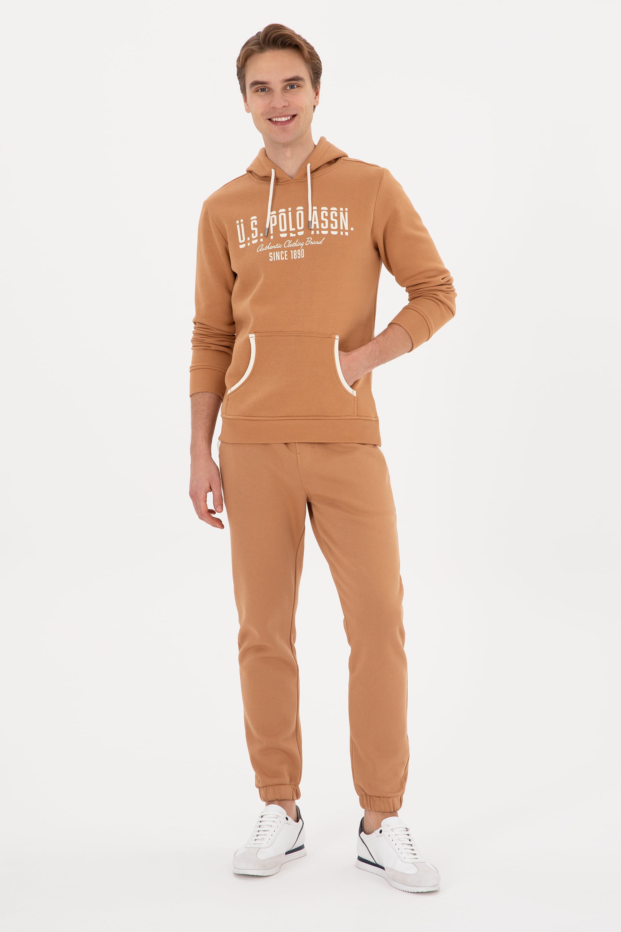 Erkek Camel Eşofman Altı