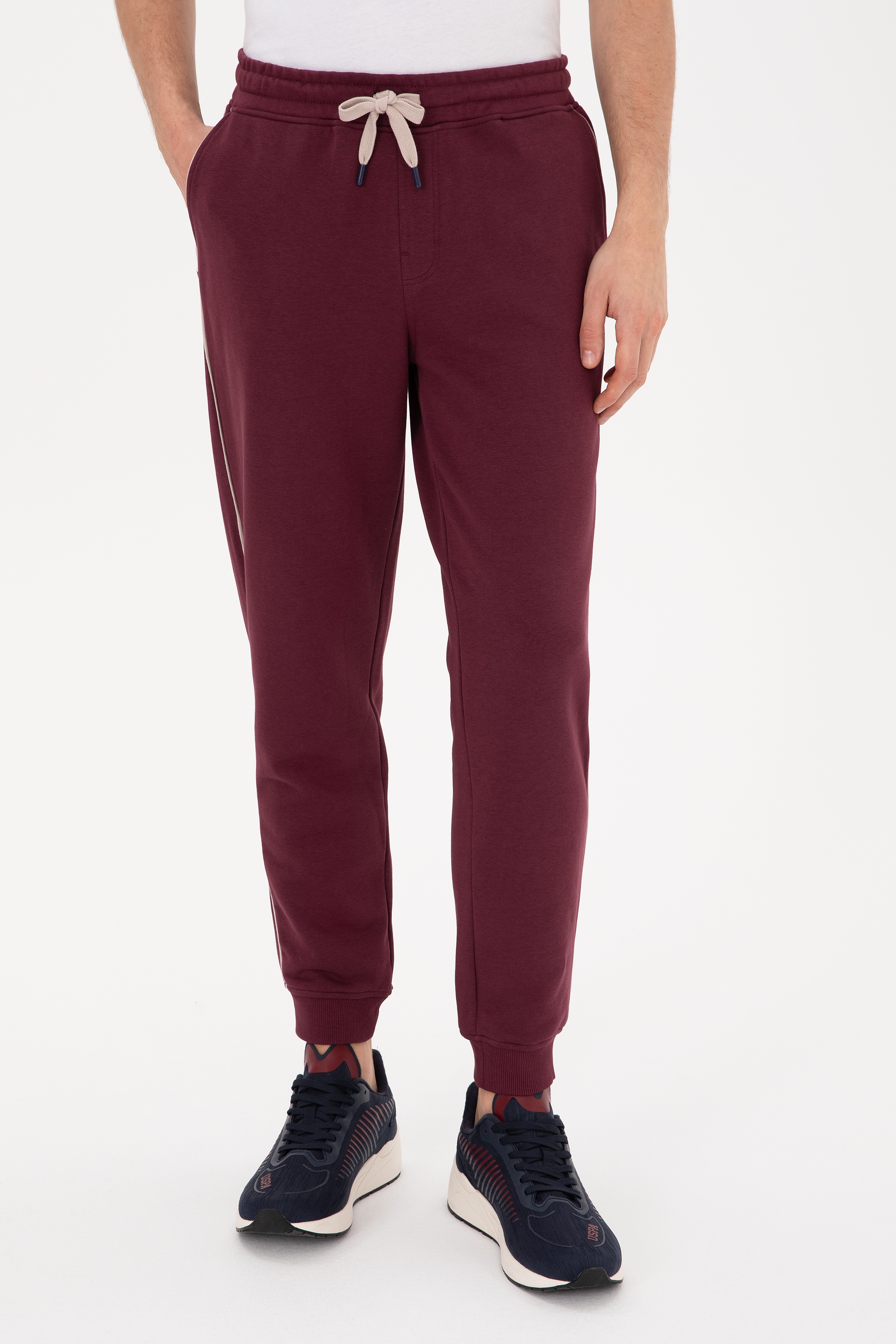 Erkek Bordo Eşofman Altı - Image 2