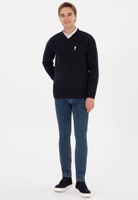 Erkek Lacivert Kazak - 50315038001