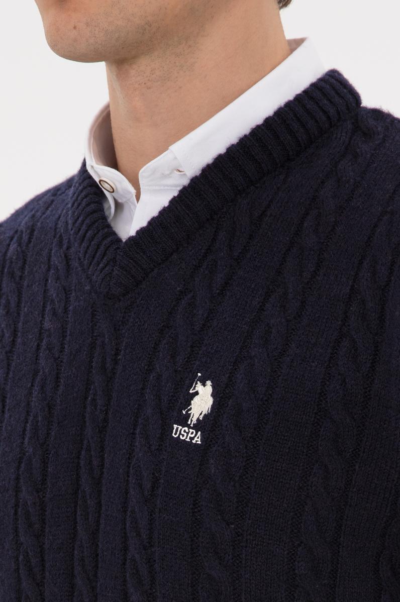 Erkek Lacivert Kazak