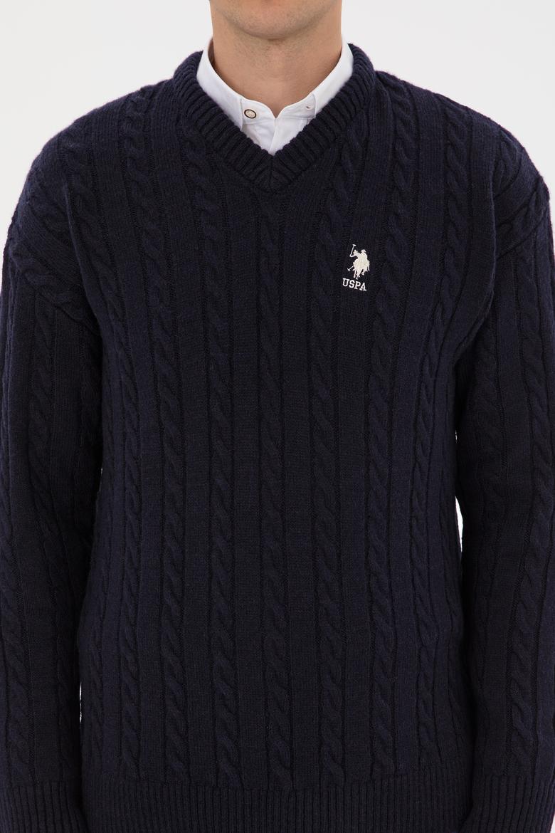 Erkek Lacivert Kazak - 50315038001