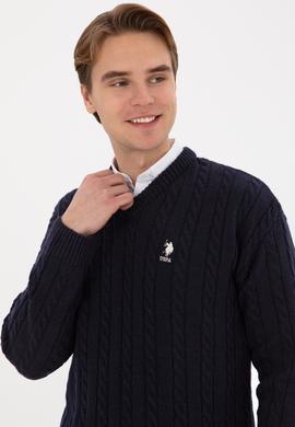 Erkek Lacivert Kazak - 50315038001