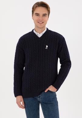 Erkek Lacivert Kazak - 50315038001