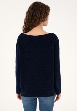 Kadın Lacivert Kazak - 50310047026