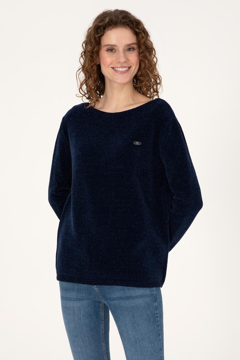 Kadın Lacivert Kazak - 50310047026