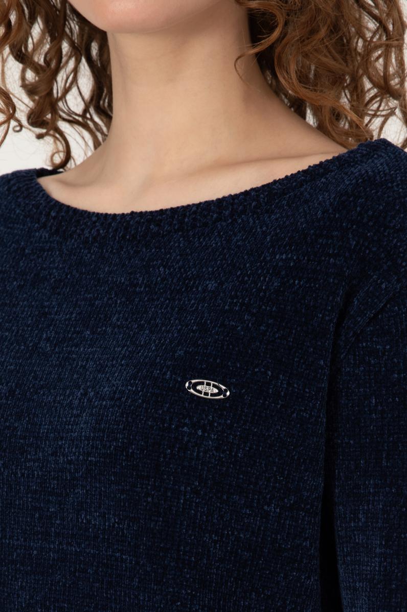 Kadın Lacivert Kazak