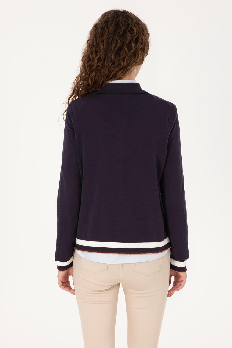 Kadın Lacivert Kazak - 50309661014