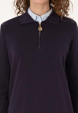 Kadın Lacivert Kazak - 50309661014