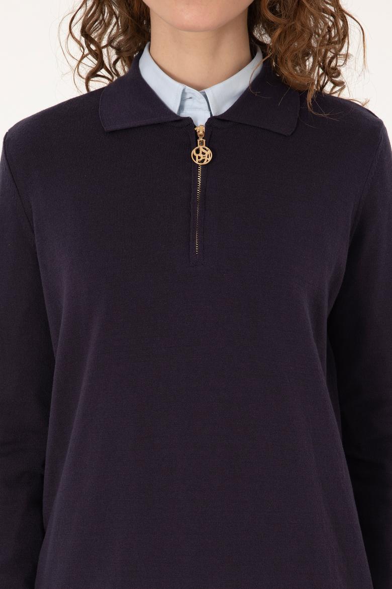 Kadın Lacivert Kazak - 50309661014