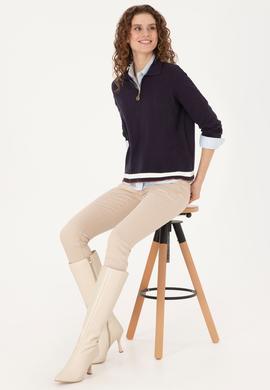 Kadın Lacivert Kazak - 50309661014