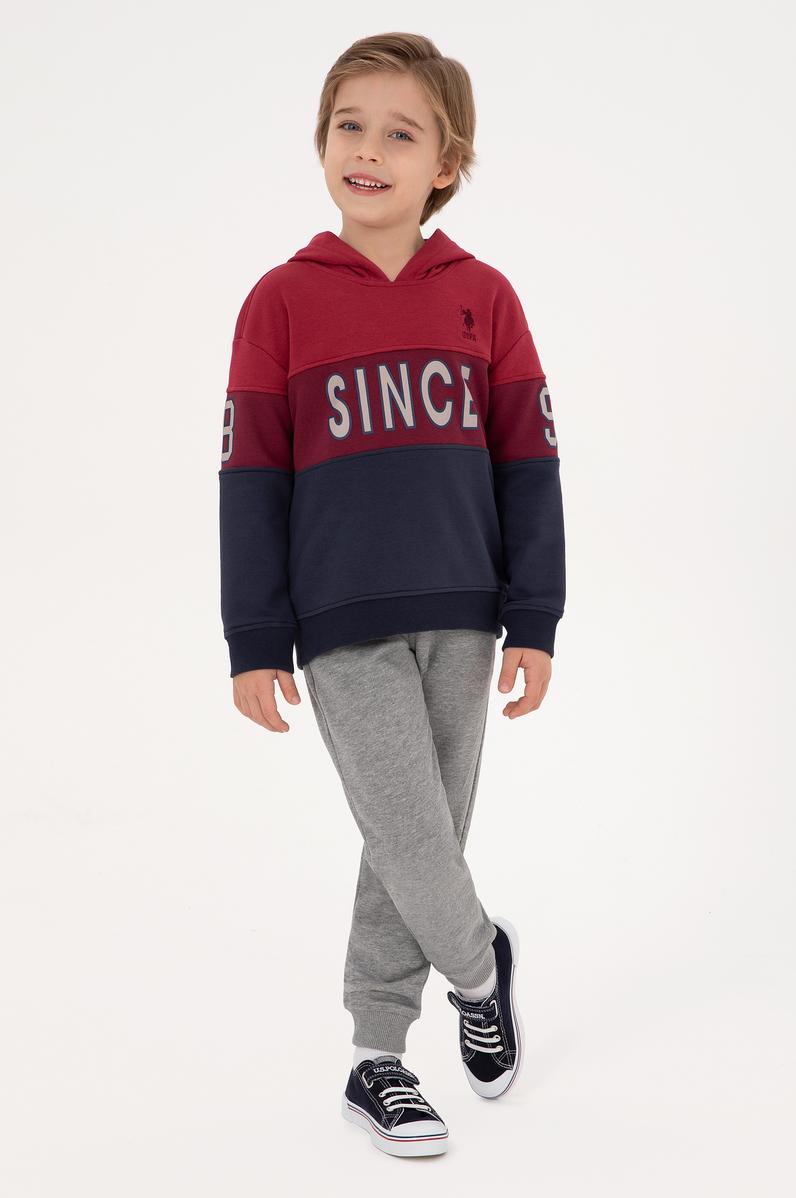 Erkek Çocuk Gri Melanj Eşofman Altı