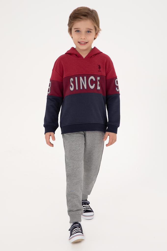 Erkek Çocuk Gri Melanj Eşofman Altı