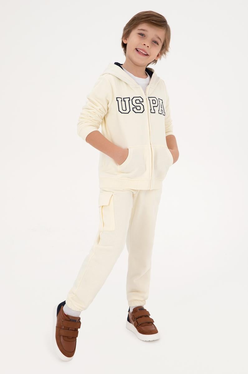 Erkek Çocuk Krem Eşofman Altı