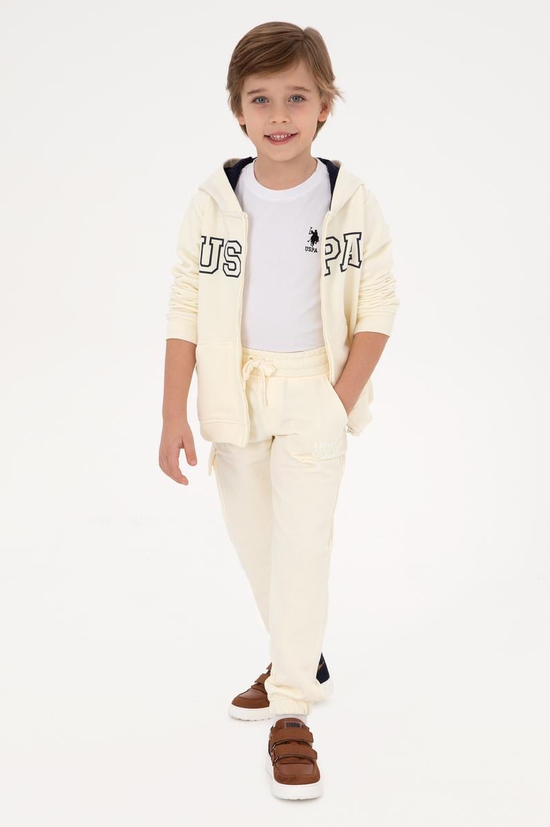 Erkek Çocuk Krem Eşofman Altı