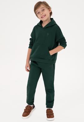Erkek Çocuk Koyu Yeşil Eşofman Altı - 50313976078