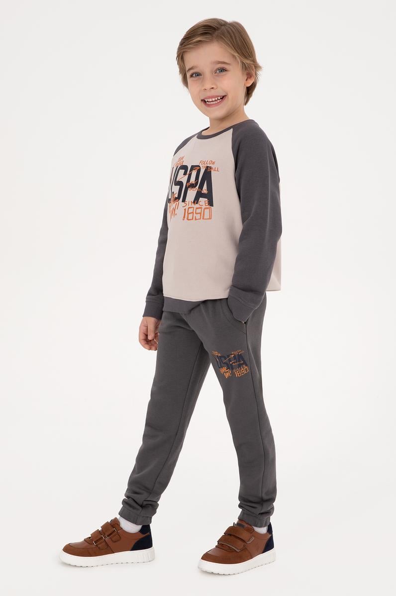 Erkek Çocuk Gri Eşofman Altı