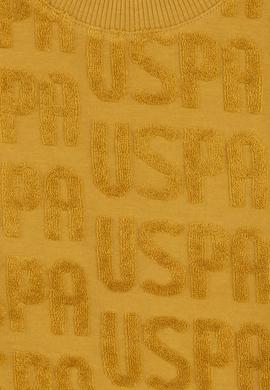 Erkek Çocuk Hardal Bisiklet Yaka Sweatshirt - 50308515040