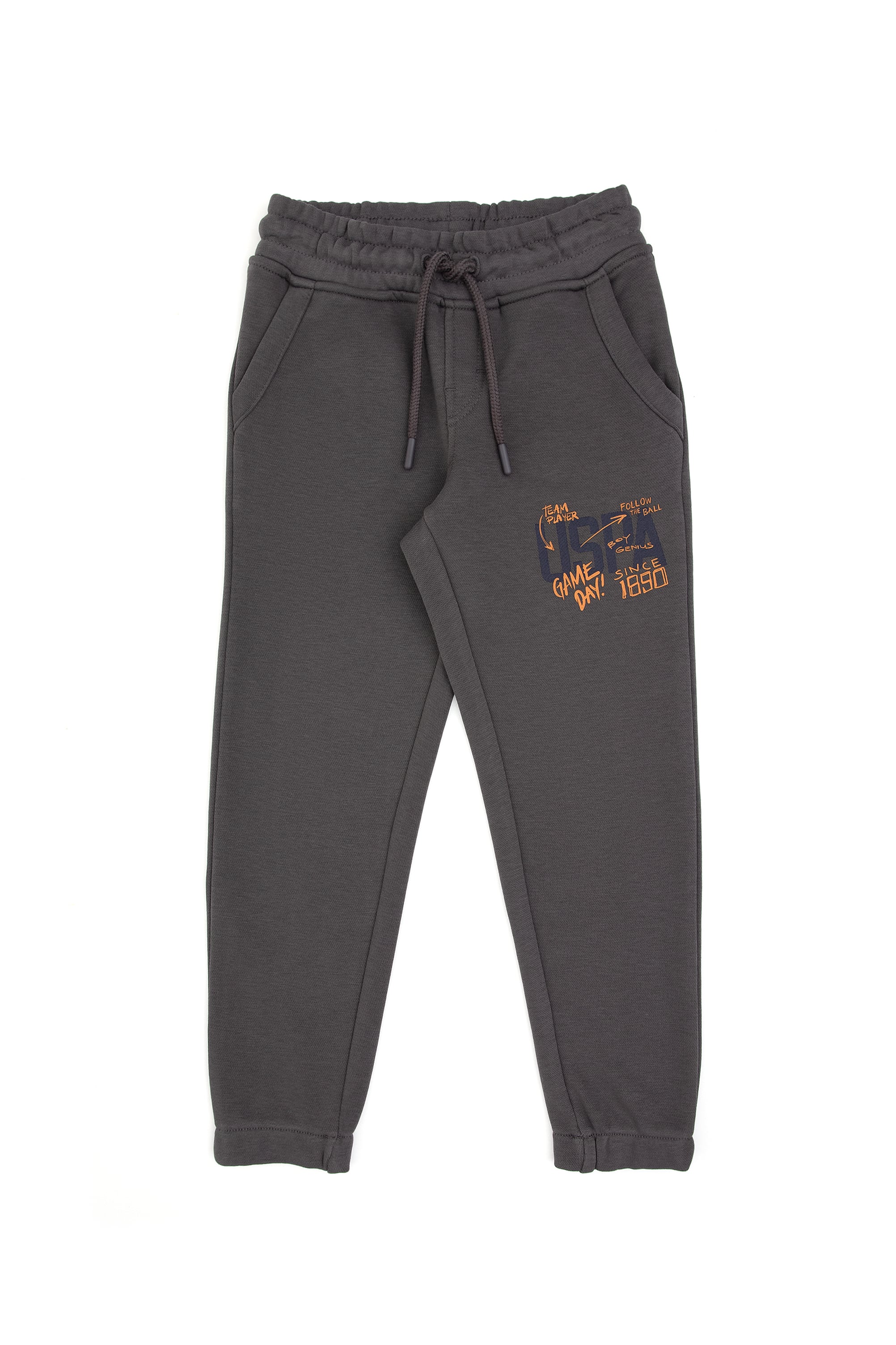 شلوار ورزشیخاکستری رگولار پسرانه یو اس پولو | U.S. Polo Assn. - تصویر 4