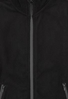 Erkek Çocuk Siyah Polar Örme Hırka - 50313853057