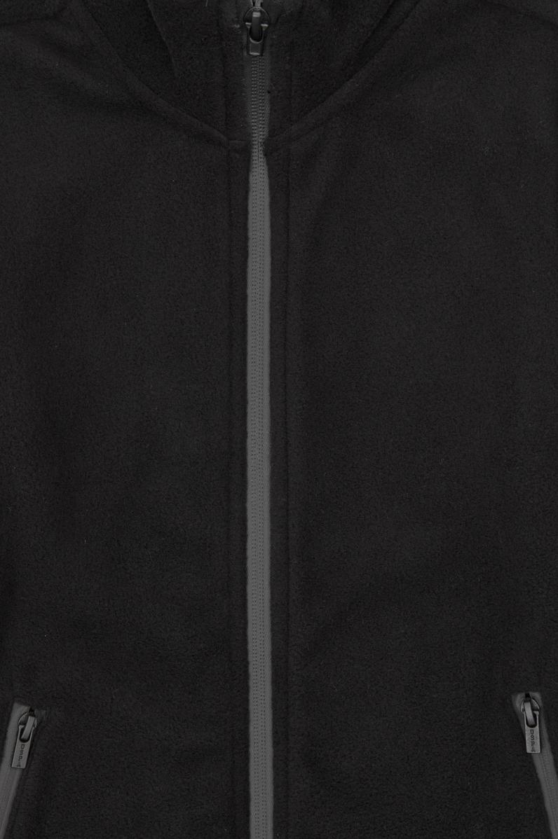 Erkek Çocuk Siyah Polar Örme Hırka