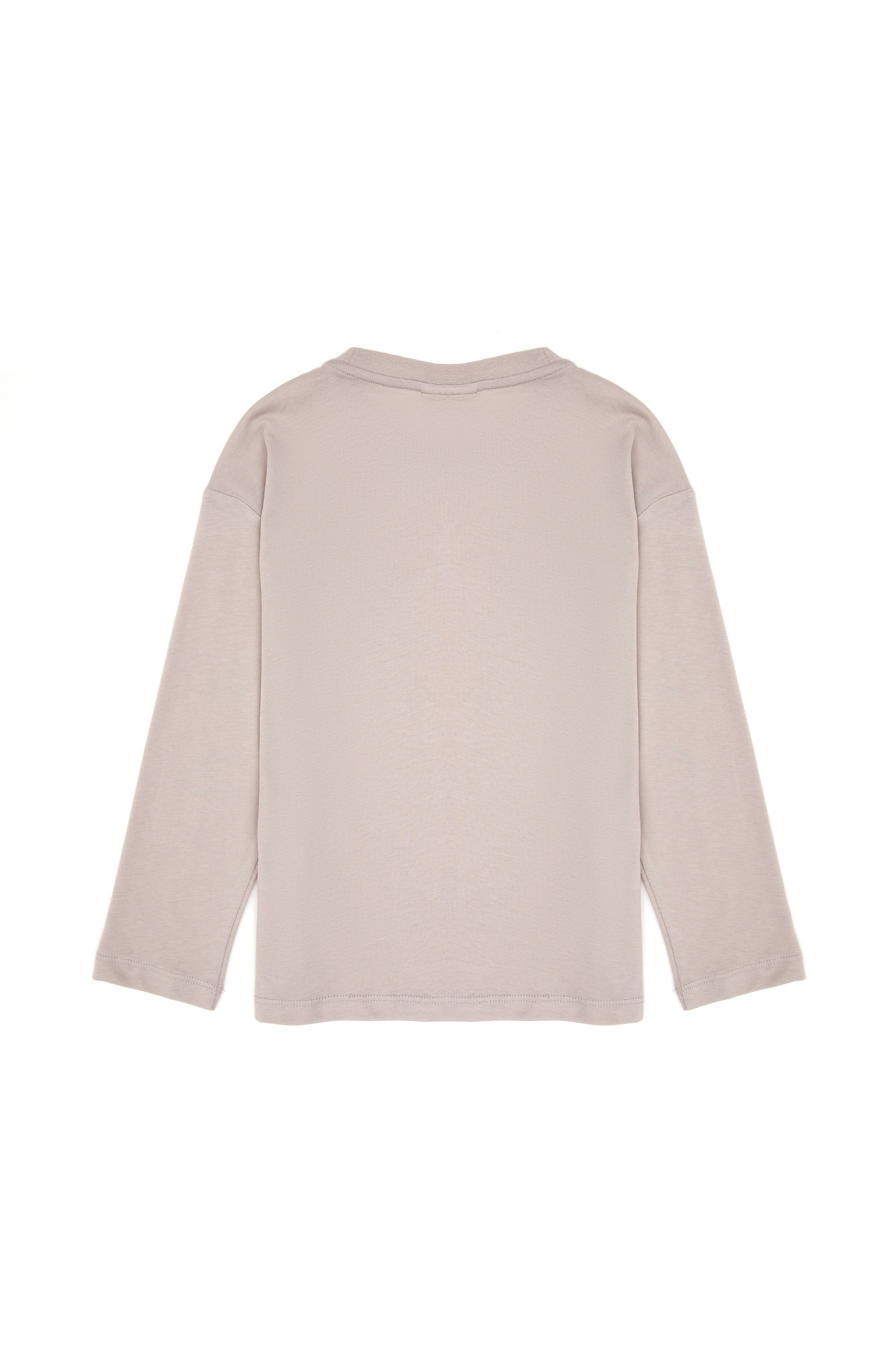 Erkek Çocuk Taş Bisiklet Yaka Sweatshirt