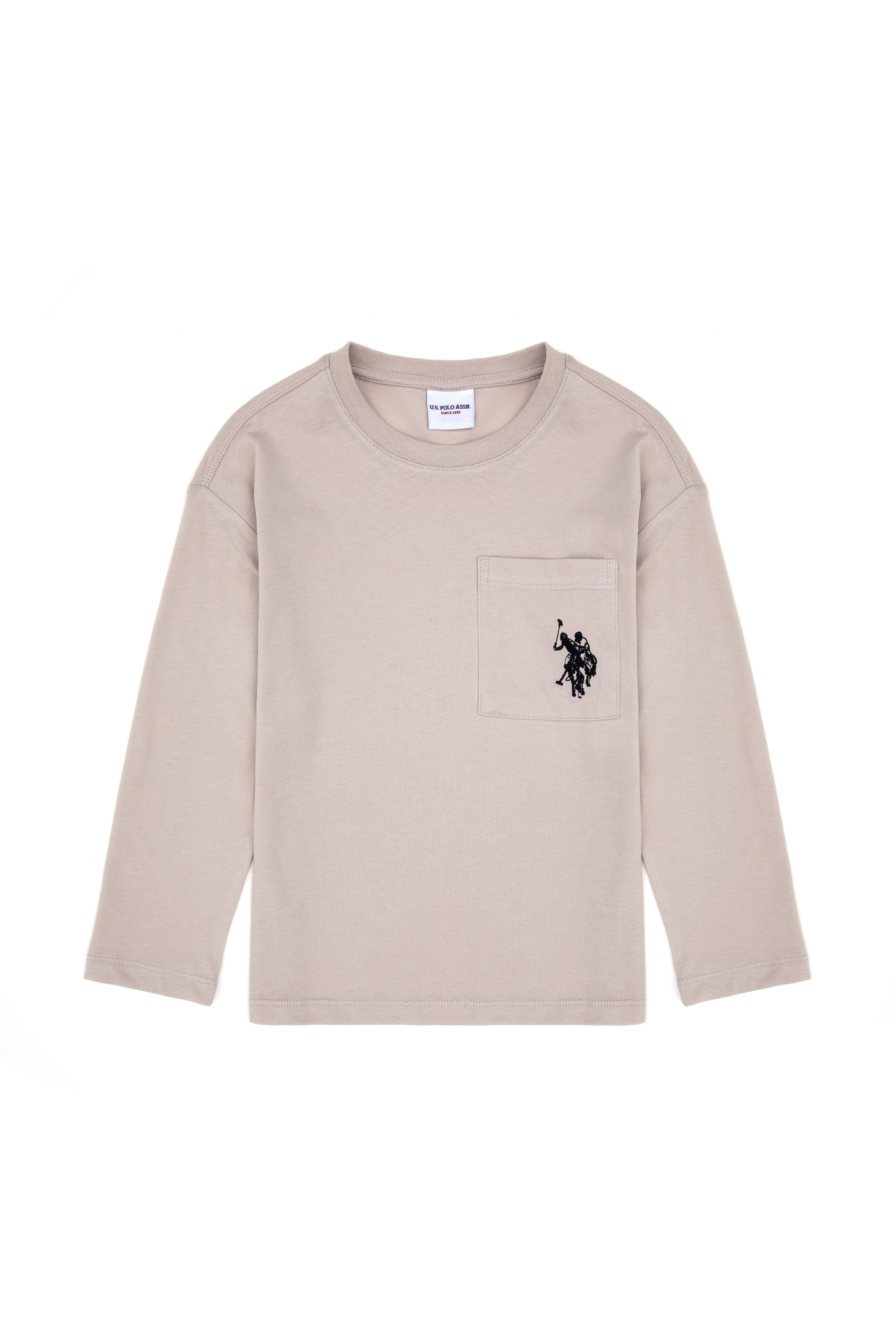 Erkek Çocuk Taş Bisiklet Yaka Sweatshirt - Image 4