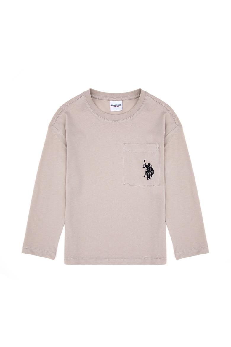 Erkek Çocuk Taş Bisiklet Yaka Sweatshirt - 50314033019