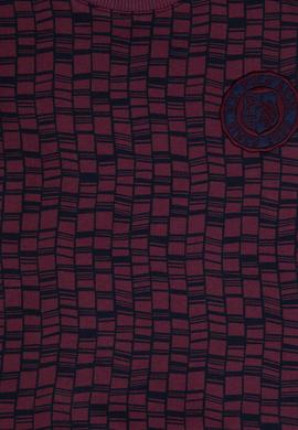 Erkek Çocuk Bordo Bisiklet Yaka Sweatshirt - 50308599034