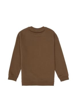 Erkek Çocuk Haki Bisiklet Yaka Sweatshirt - 50311149007