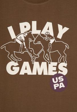 Erkek Çocuk Haki Bisiklet Yaka Sweatshirt - 50311149007