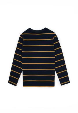 Erkek Çocuk Açık Lacivert Bisiklet Yaka Süprem Sweatshirt - 50316622015