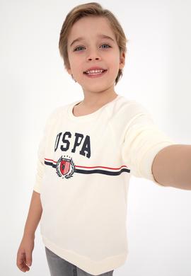 Erkek Çocuk Krem Sweatshirt - 50316601025