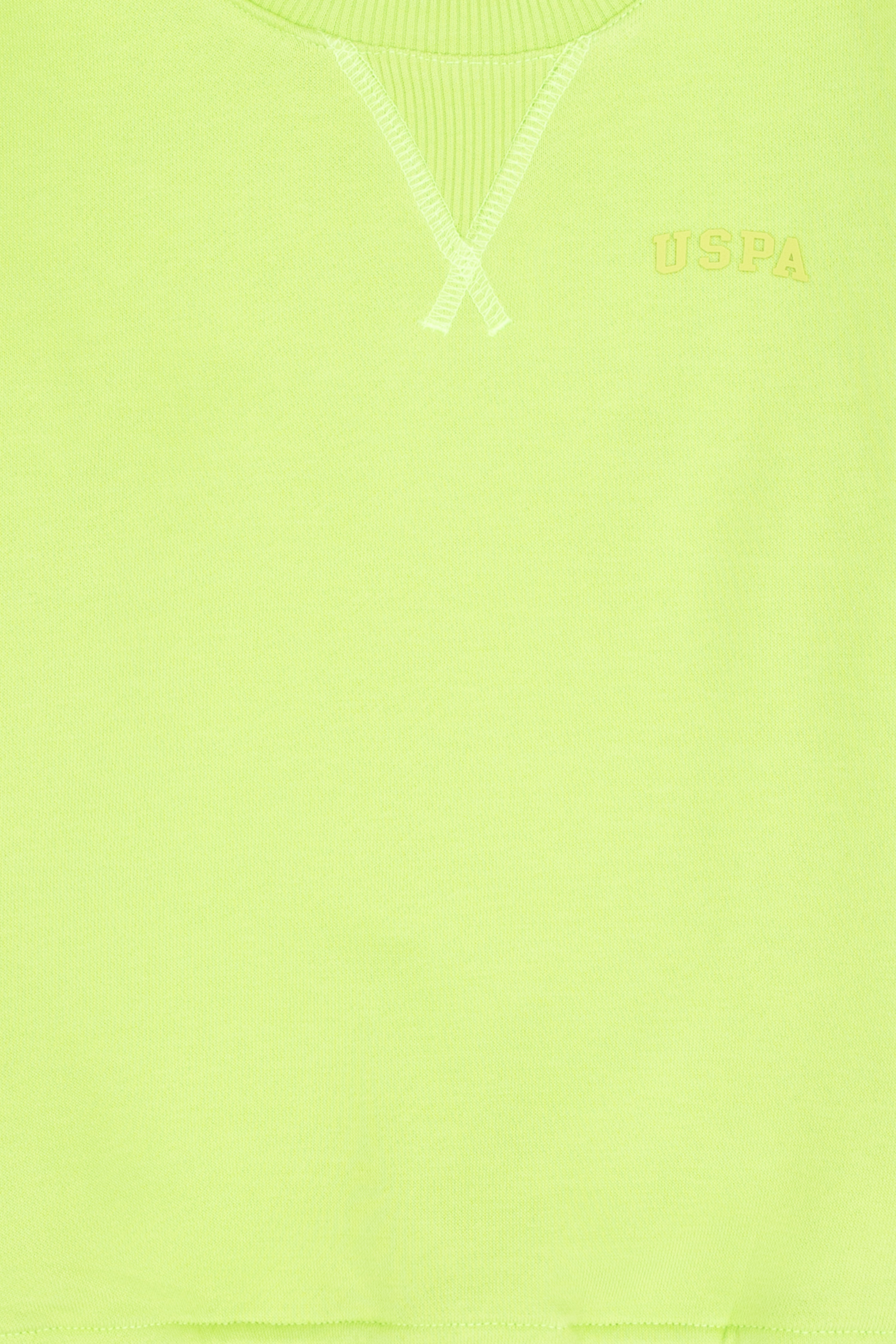 Erkek Çocuk Yeşil Bisiklet Yaka Basic Sweatshirt - Image 5