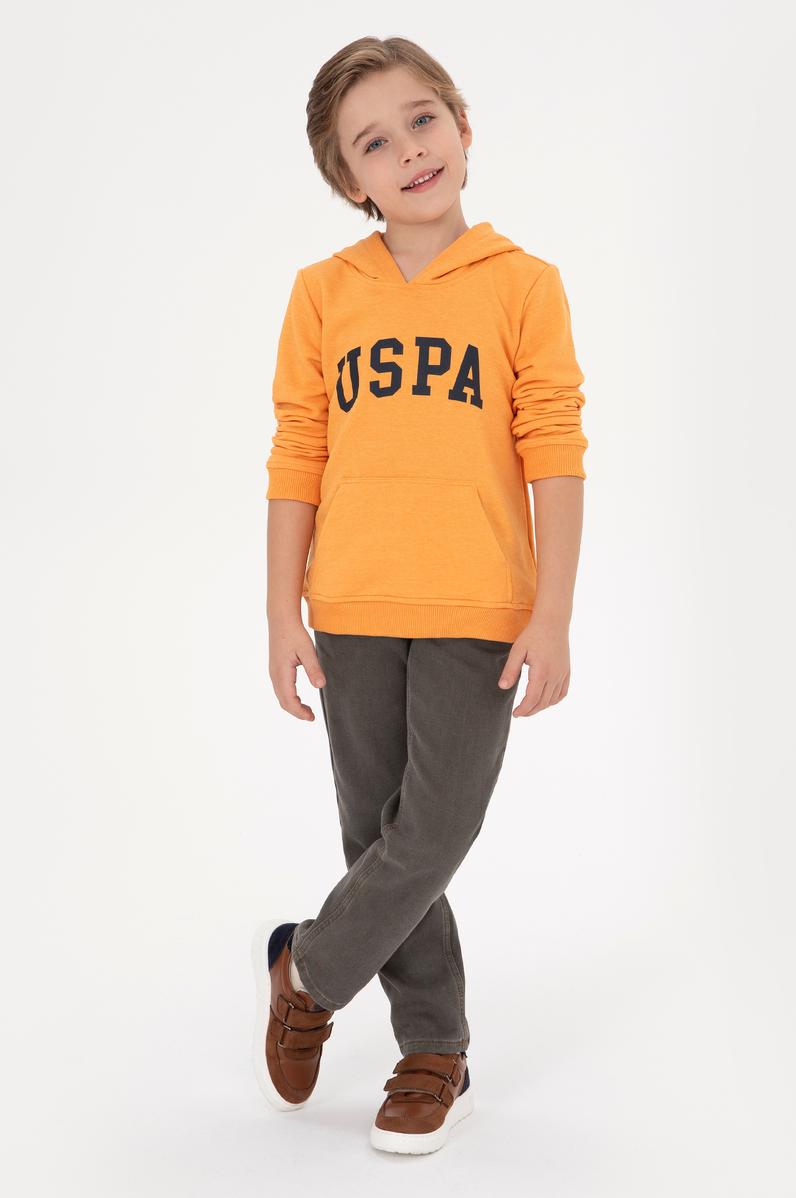 Erkek Çocuk Mango Kapüşonlu Basic Sweatshirt